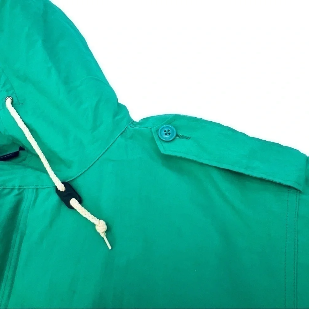 Vintage Polo Ralph Lauren Sailing Jacket Men’s Size Large Green Preppy 90s EUC